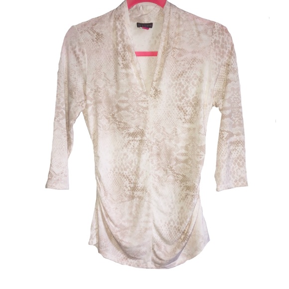 Vince Camuto Python Print Blouse - Picture 1 of 2